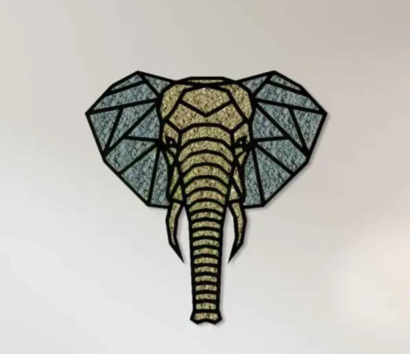 Wandbilder Tiere aus Moos