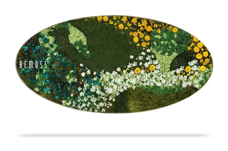 Moosbild Ellipse PFLANZEN Acre