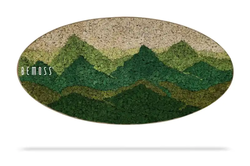 Moosbild Ellipse BEMOSS® Panorama