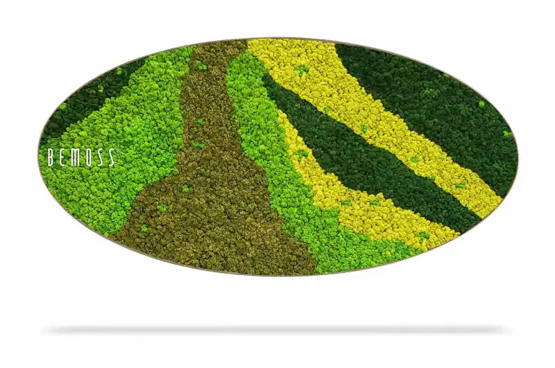 Moosbild Ellipse BEMOSS® ORTHO CARROT