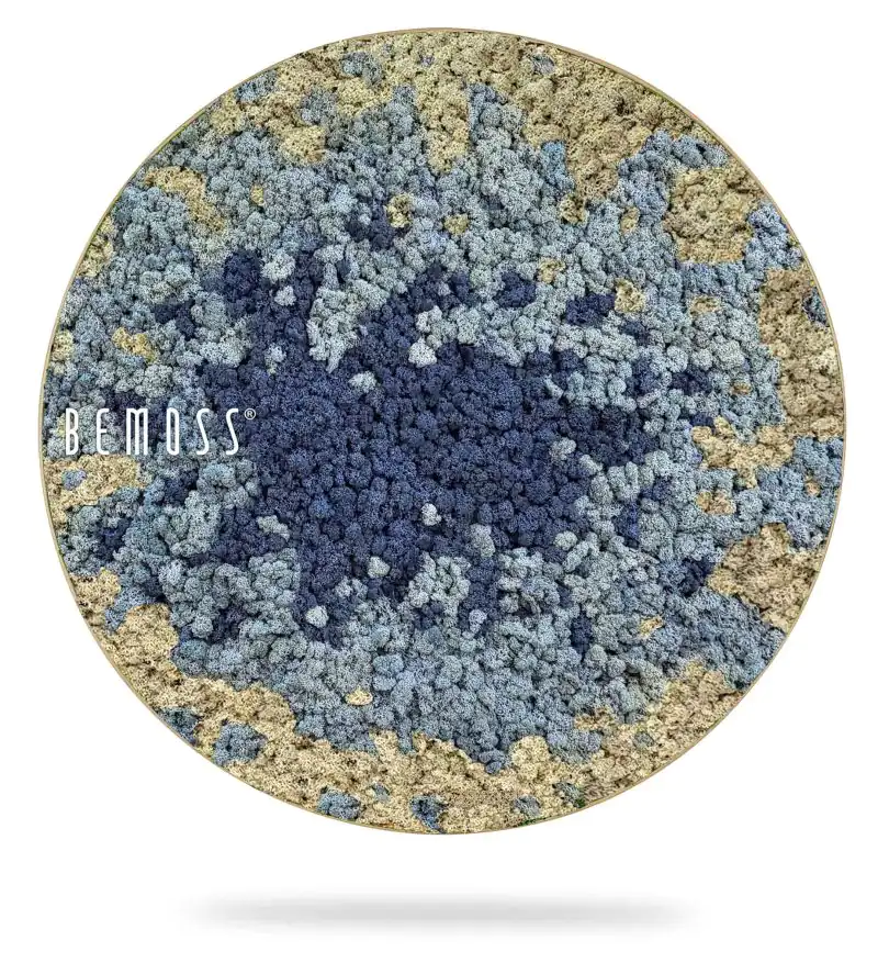 Moosbild Rund BEMOSS® SPLASH