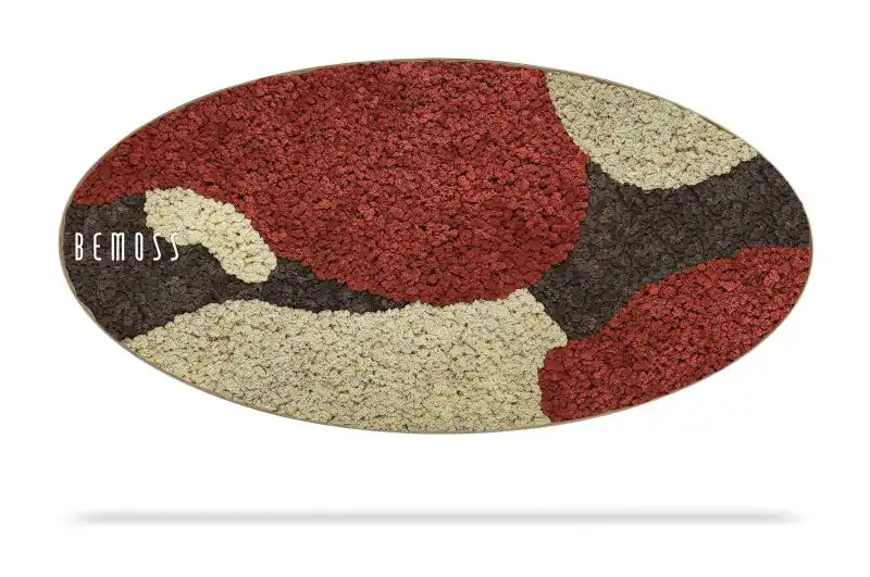 Moosbild Ellipse BEMOSS® ORTHO SIENNA