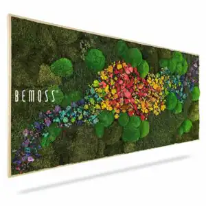 Moosbild PFLANZEN Acebo